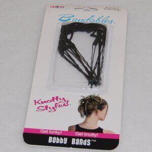 NEW & Sealed LocALoc® Bandables Bobby Bands - Black, 5 Pack